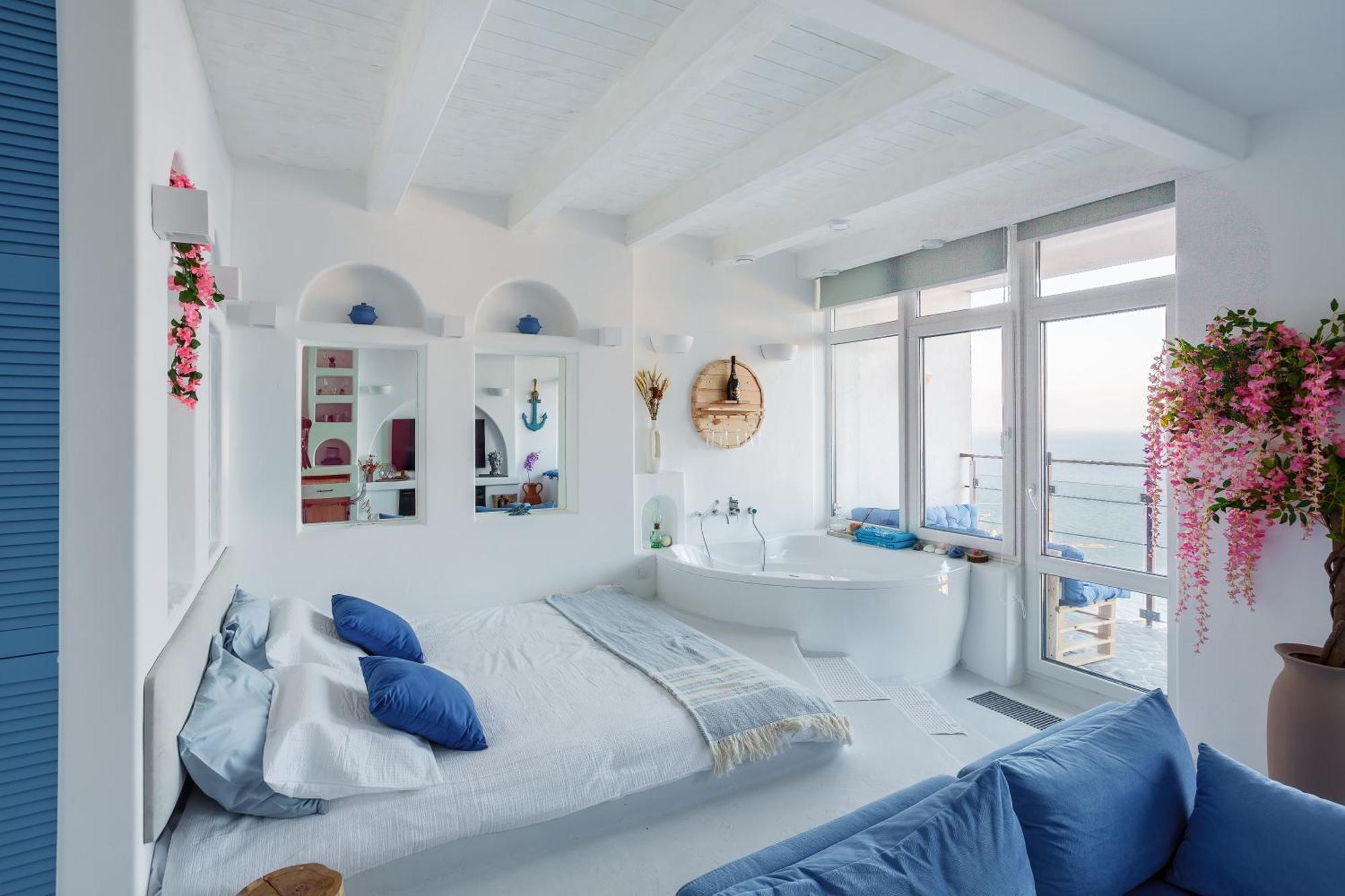 Anna Maria Santorini - Greek Suite & Large Sea Terrace Arcadia أوديسا المظهر الخارجي الصورة