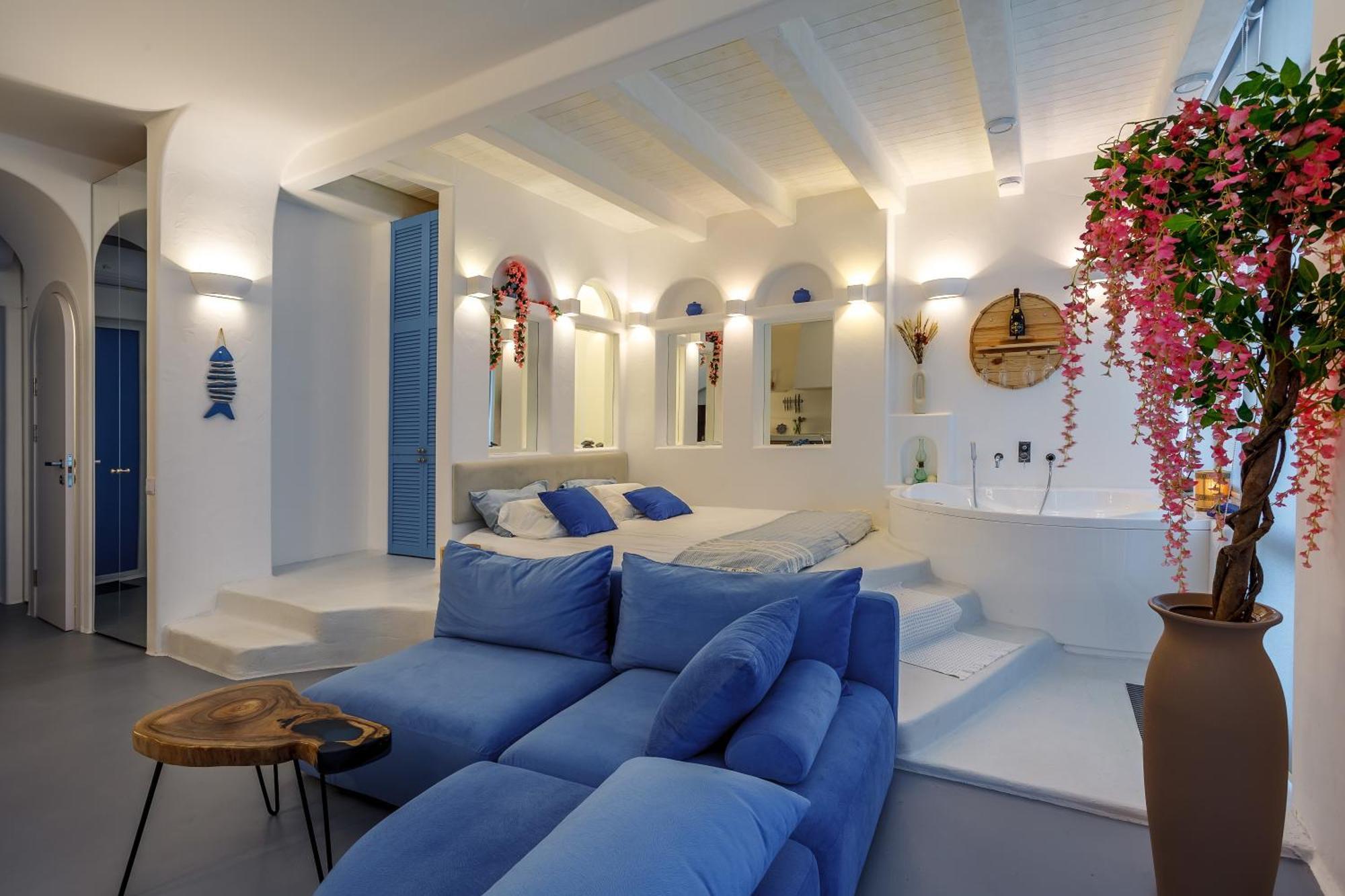 Anna Maria Santorini - Greek Suite & Large Sea Terrace Arcadia أوديسا المظهر الخارجي الصورة