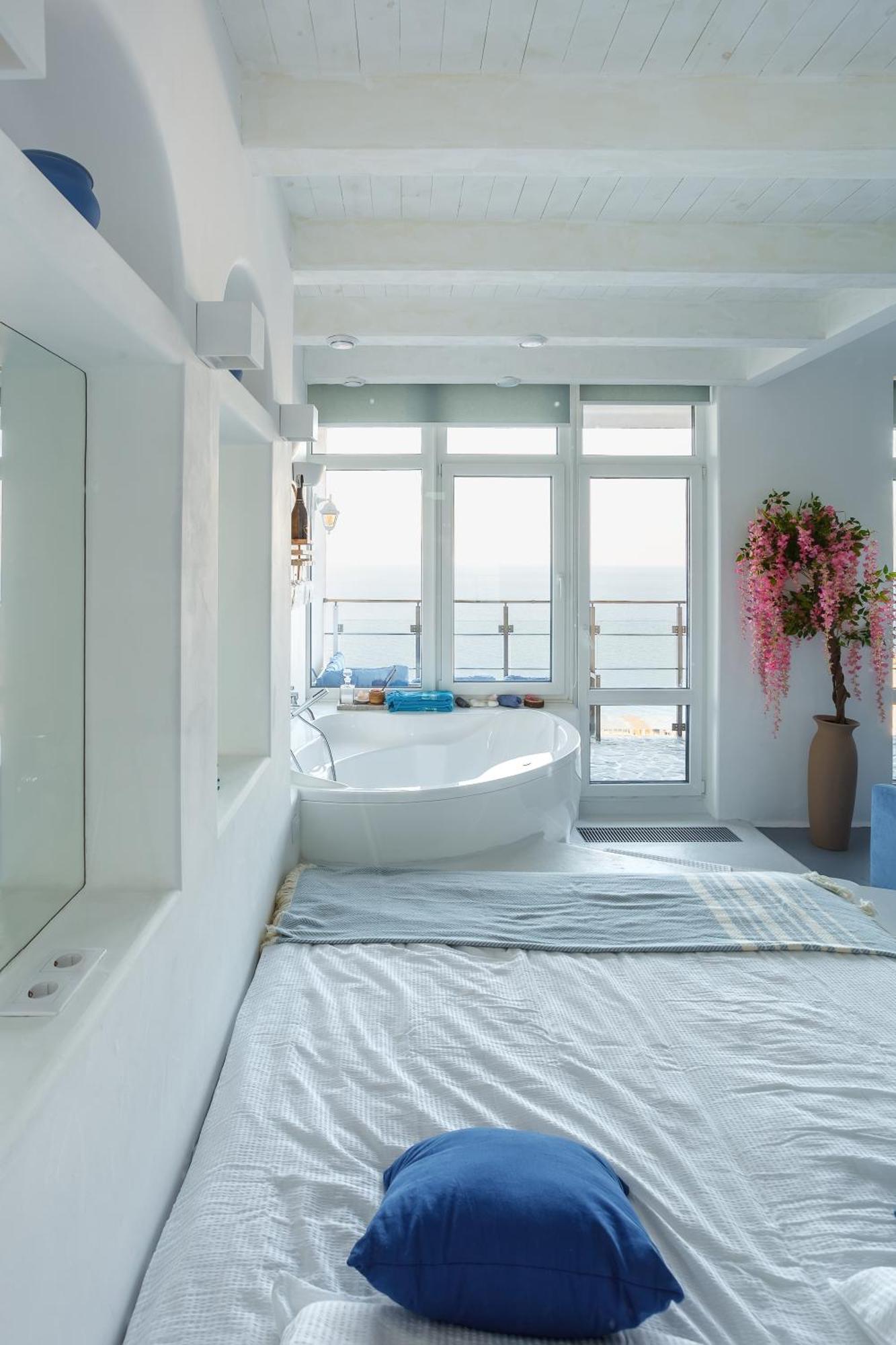 Anna Maria Santorini - Greek Suite & Large Sea Terrace Arcadia أوديسا المظهر الخارجي الصورة