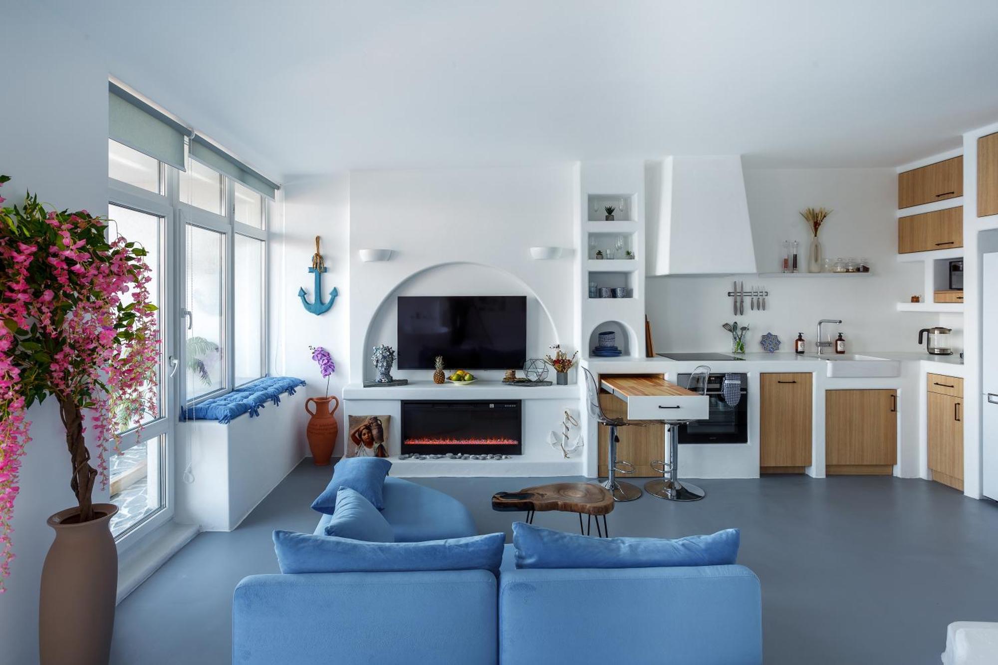 Anna Maria Santorini - Greek Suite & Large Sea Terrace Arcadia أوديسا المظهر الخارجي الصورة