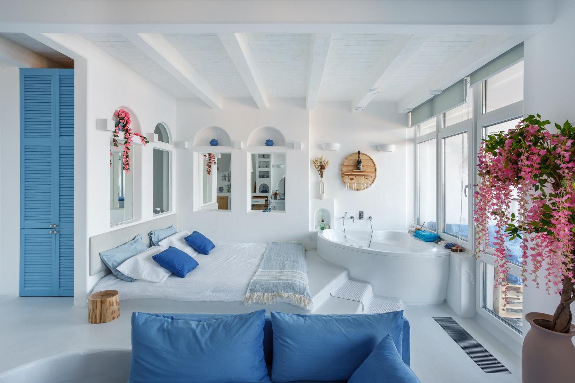 Anna Maria Santorini - Greek Suite & Large Sea Terrace Arcadia أوديسا المظهر الخارجي الصورة